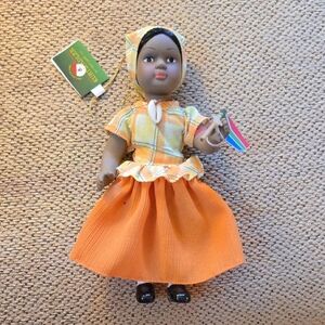 Kurt S. Adler Vintage Hanging Porcelain Doll Christmas Ornament - South Africa